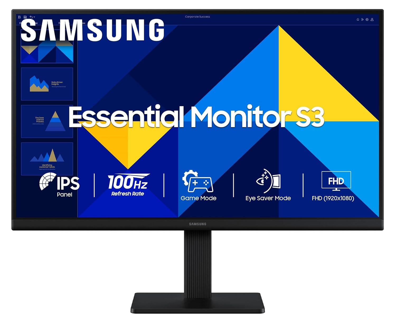 Samsung 24" (60.5 cm) S3 Flat Monitor