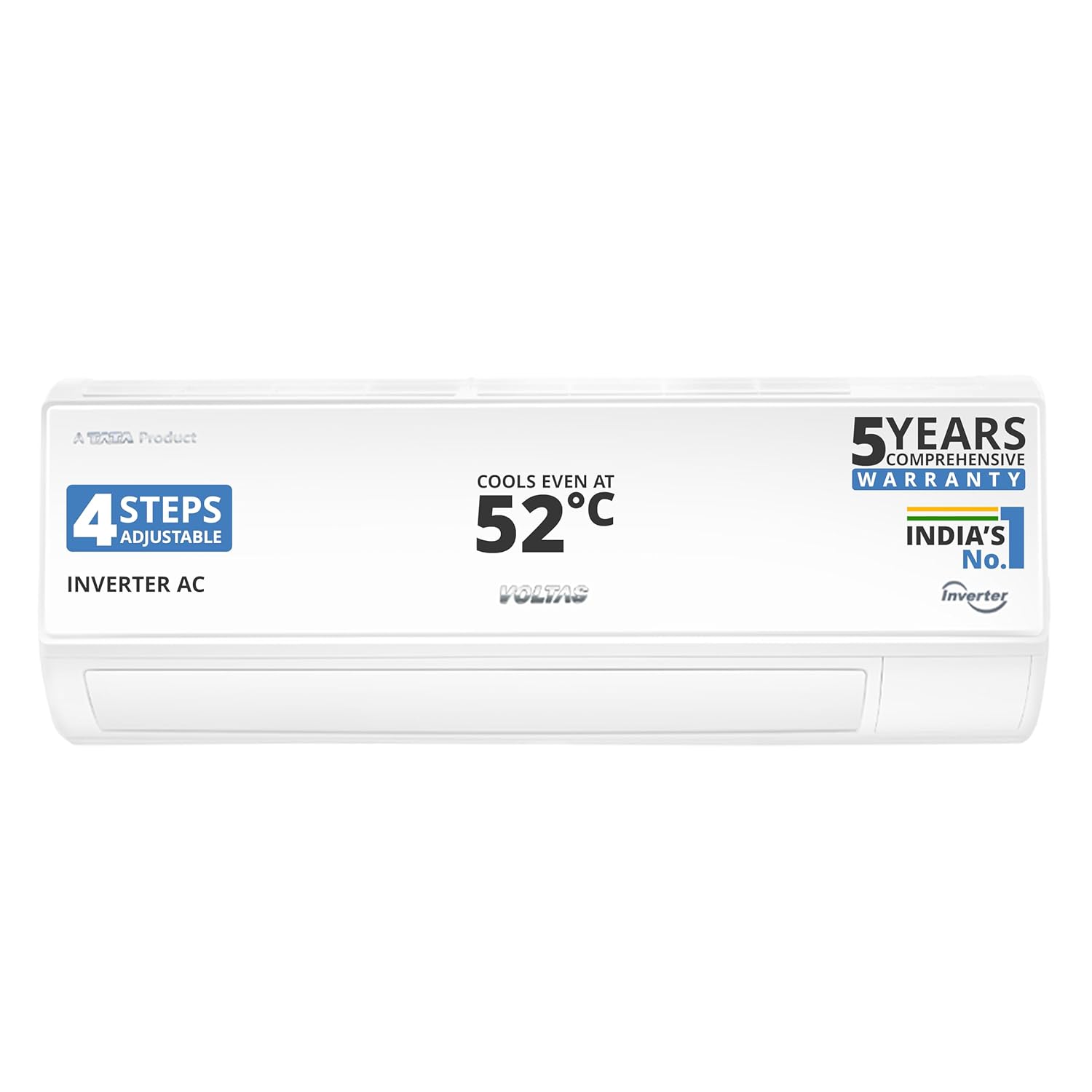 Voltas 183V Vectra CAW 1.5 ton 3 star inverter Split AC|4-IN-1 Adjustable mode