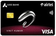 Airtel Axis Bank Credit Card – Get 25% Cashback on Airtel Bills & Partner Brands